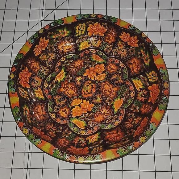 Vintage “Daher Decorated Ware” Round Metal Tin Bowl - Picture 8 of 10